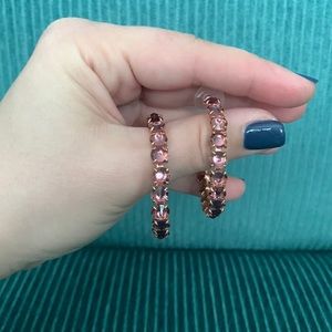 Kendra Scott Pink Hoops